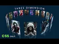 Three Dimensions Image Gallery just Using CSS Only 3D Image Gallery