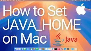 How to Set JAVA - HOME on Mac Setting Up JAVA