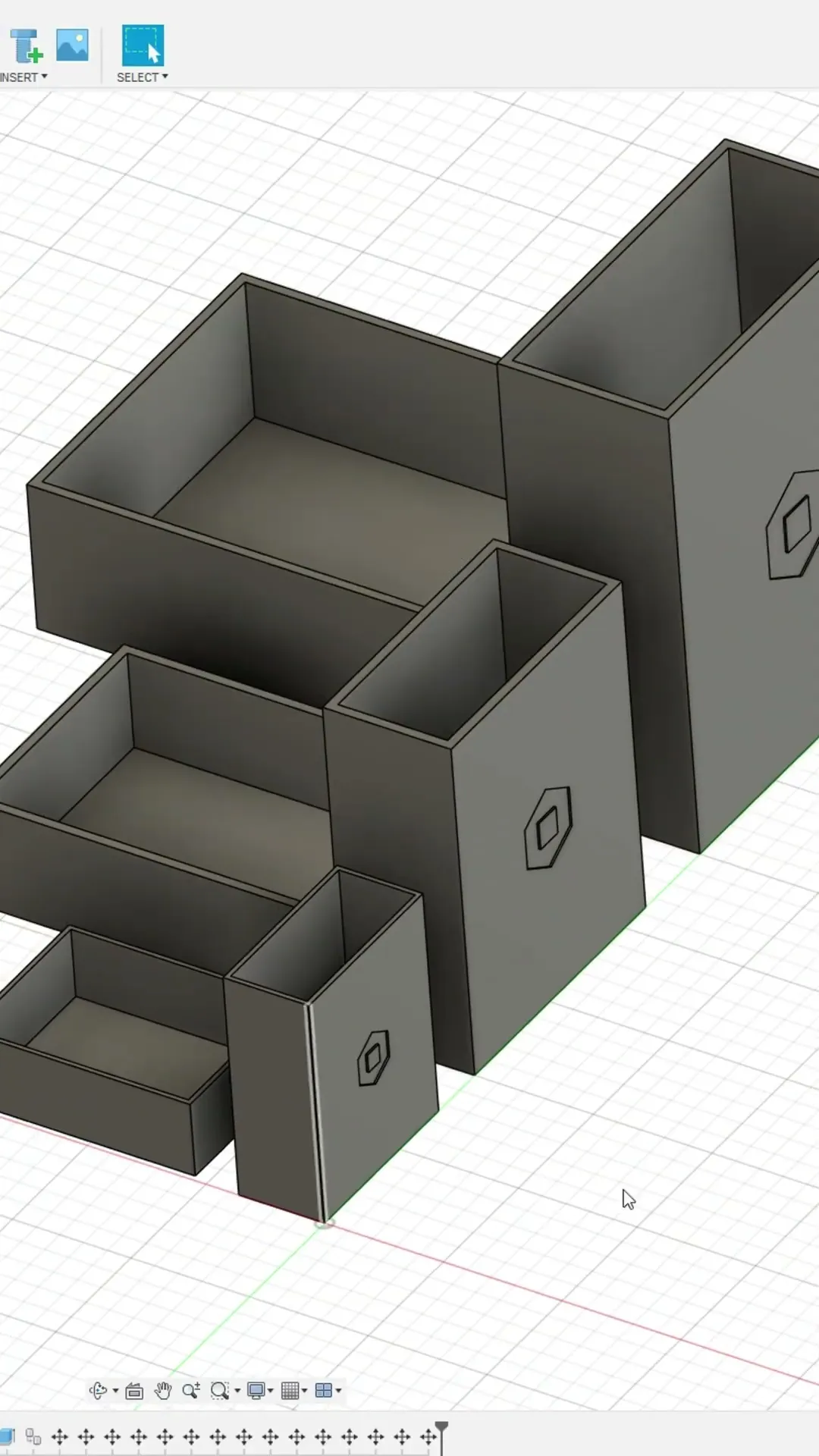 Matchbox Container Set