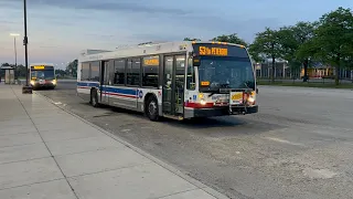 CTA Bus Route 53 Pulaski CTA Nova Bus Lfs 2024 Leaving Ford City Mall Taken 26