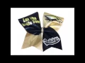 How To Make Cheer Bows With A Template