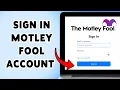 How To Sign In Motley Fool Account 2025 Login Access Motley Fool Stock Advisor Dashboard