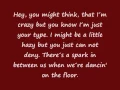 Download Lagu Sam Tsui - hold it against me + Lyrics on screen