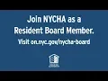 Join NYCHA as a Resident Board Member