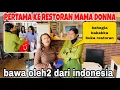 Lagu PERTAMA KE RESTORAN BARUNYA MAMA DONNA BAYO DAN BAWA OLEH2 DARI INDONESIA