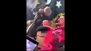 الغابة ليها بابا من فرحة المنيا   مصطفى الجن وهادي الصغير لايف  دندنها