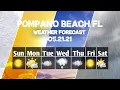 Weather Forecast Pompano Beach Florida Pompano Beach weather Forecast 2021