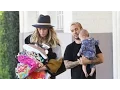 Pete Wentz Is A Happy Father Holding Baby Saint