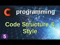 Programming Coding Style and Structure - Programming with Joel