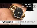 Daniel Wellington Iconic Link DW00100210 Rose Gold Women s Watch - Unboxing Quick Look