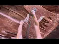 Climbing the 1/2 Route (5.10+) at Namaste Wall | Zion National Park | GoPro Raw POV