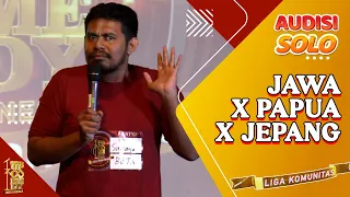 stand up beta ketika 3 budaya disatukan audisi suci liga komunitas