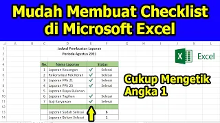 Download Mudah Membuat Checklist di Microsoft Excel MP3