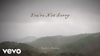 Download Taylor Swift - You're Not Sorry (Taylor's Version) (Lyric Video) MP3