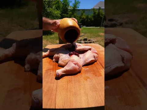 Cooking Chicken under Sand #chickencooking