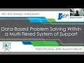 Data Based Problem Solving Patrick McGinley