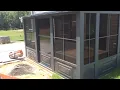 Penguin screened in porch solarium 10 x 12