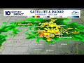 Tracking heavy showers moving through central Ohio Live radar