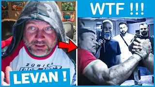 DEVON REACT TO HIS PRACTICE PULL WITH LEVAN 