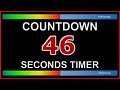 46 Seconds Timer - Countdown 1080p