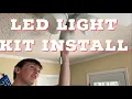How to Install a NEW LED Light Kit on a Ceiling Fan