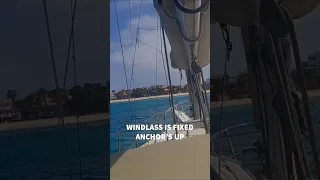 Anchor’s up, let’s go #sailinglifestyle #windevoyage #caboverde #africa