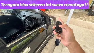 buat suara remot mobil jadi bunyi buzzer