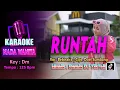 Download Lagu Runtah DJ Remix Tiktok Viral KARAOKE LIRIK Nada Wanita / Cewek | Voc. Bebiraira Cipt. Doel Sumbang