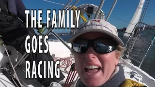 THE FOXWELL FAMILY GO YACHT RACING, sailing  their Hanse 291 in the last race of the year