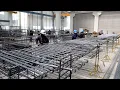 Process of making connecting columns to columns huge girder Korean precast concrete factory