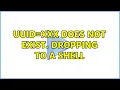 Ubuntu UUID xxx does not exist Dropping to a shell 2 Solutions