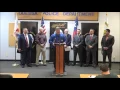 OPD Hosts Joint News Conference Focusing on Crime Statistics in Odessa - 2017