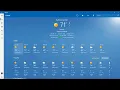 YouTube Recording Weather Nice Day Forecast in Maryland