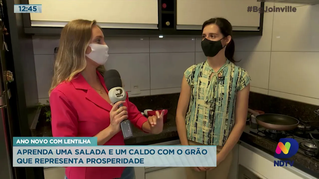 Ano novo com lentilha: Aprenda uma salada e um caldo com o grão que representa prosperidade