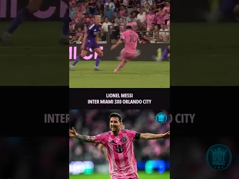 Golaço de Lionel Messi | Inter Miami 3x0 Orlando City