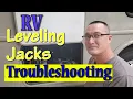 Leveling Jack Troubleshooting - Manual Override and Resetting Control Panel Motorhome RV Living