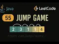 LeetCode 55 Jump Game Java Solution Greedy Approach