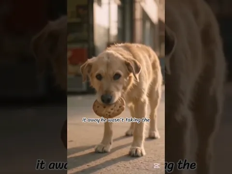 He Took the Food and Ran Away… But Then They Followed Him