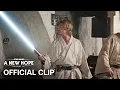 Obi-Wan Gives Luke Skywalker His Father s Lightsaber Star Wars A New Hope Clip