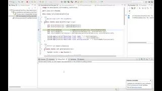 DEPURACION EN ECLIPSE EJECUTANDO CODIGO EN TIEMPO REAL
