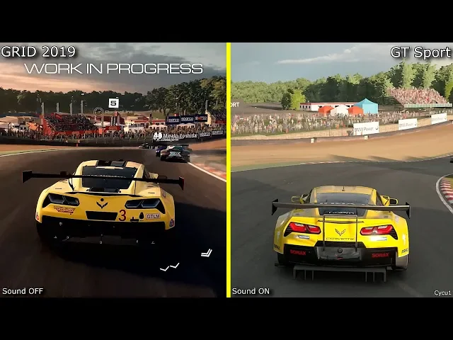 GRID 2019 vs Gran Turismo Sport - Brands Hatch Early Graphics Comparison