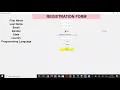 Signup page implementation using tkinter and sqlite