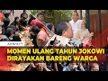 Download Lagu Meriah! Ditemani Iriana, Jokowi Rayakan Ulang Tahun Bareng Warga di Kediaman