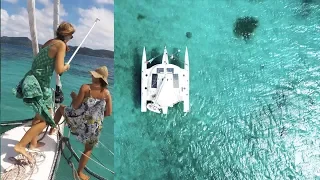 How NOT to Pick Up a Mooring Buoy in a Trimaran