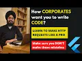 Write Beautiful Code Flutter Tutorial for Beginners Make HTTP Requests properly Flutter HTTP