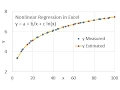 Nonlinear Regression in Microsoft Excel