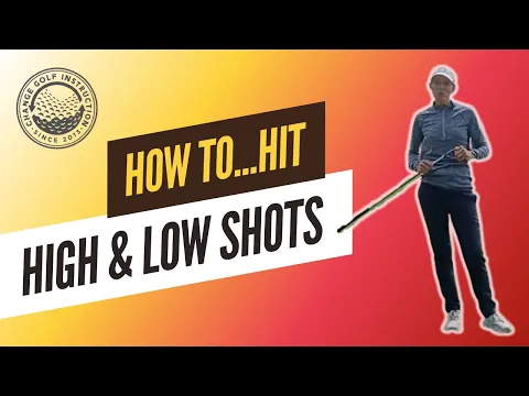 How to hit high and low shots