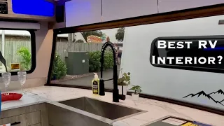 InTech Sol Eclipse Travel Trailer Caravan Best Luxury RV Camper Interior Finishing 