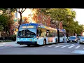 New York City Bus 2018 NovaBus LFS Artic 5579 on M101 Bus Lexington Ave-112 Street