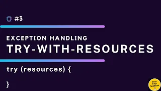 Efficient Java Coding Using Try with Resources to Automatically Close Resources